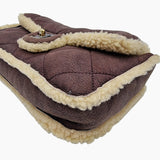 shearling single flap bag medium taske fra brand: CHANEL - We Do Vintage