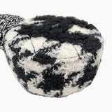 Tweed Shearling circle bag taske fra brand: CHANEL - We Do Vintage