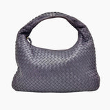 CLASSIC VENETA HOBO MØRK LILLA MEDIUM taske fra brand: BOTTEGA VENETA - We Do Vintage