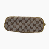 BROWN DIAMANT CANVAS BOAT POCHETTE taske fra brand: GUCCI - We Do Vintage