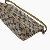 BROWN DIAMANT CANVAS BOAT POCHETTE taske fra brand: GUCCI - We Do Vintage