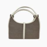 beige canvas jackie taske fra brand: GUCCI - We Do Vintage