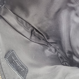 Sort Jacquard Canvas Saddle taske fra brand: DIOR - We Do Vintage