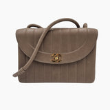 Vintage Mademoiselle quilted flap bag taske fra brand: CHANEL - We Do Vintage