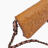 ORANGE CAMELLIA PATENT FLAP BAG taske fra brand: CHANEL - We Do Vintage