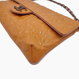 ORANGE CAMELLIA PATENT FLAP BAG taske fra brand: CHANEL - We Do Vintage