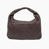 MEDIUM MØRKEBRUN CLASSIC VENETA HOBO taske fra brand: BOTTEGA VENETA - We Do Vintage