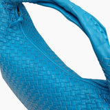 BLÅ CLASSIC VENETA HOBO LARGE taske fra brand: BOTTEGA VENETA - We Do Vintage