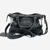 TOWN GRÅ/GRØN taske fra brand: BALENCIAGA - We Do Vintage