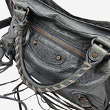 TOWN GRÅ/GRØN taske fra brand: BALENCIAGA - We Do Vintage