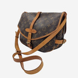 MONOGRAM CANVAS SAUMUR 30 taske fra brand: LOUIS VUITTON - We Do Vintage