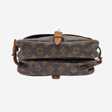 MONOGRAM CANVAS SAUMUR 30 taske fra brand: LOUIS VUITTON - We Do Vintage