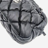 sort Bubble Quilt Camera bag taske fra brand: CHANEL - We Do Vintage