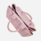 LYSERØD CANAPA TOTE LARGE taske fra brand: PRADA - We Do Vintage