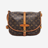 MONOGRAM CANVAS SAUMUR 30 taske fra brand: LOUIS VUITTON - We Do Vintage