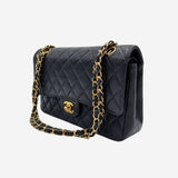 SORT CAVIAR MEDIUM CLASSIC DOUBLE FLAP taske fra brand: CHANEL - We Do Vintage