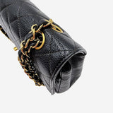 SORT CAVIAR MEDIUM CLASSIC DOUBLE FLAP taske fra brand: CHANEL - We Do Vintage