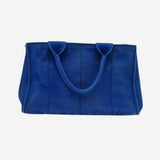 BLÅ CANAPA TOTE MEDIUM taske fra brand: PRADA - We Do Vintage