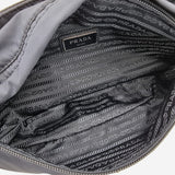 MØRK BLÅ NYLON BÆLTETASKE taske fra brand: PRADA - We Do Vintage