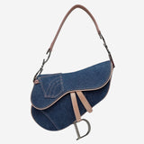 DENIM SADDLE BAG taske fra brand: DIOR - We Do Vintage