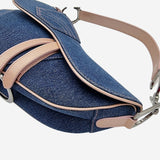 DENIM SADDLE BAG taske fra brand: DIOR - We Do Vintage
