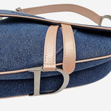 DENIM SADDLE BAG taske fra brand: DIOR - We Do Vintage