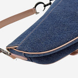 DENIM SADDLE BAG taske fra brand: DIOR - We Do Vintage
