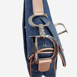 DENIM SADDLE BAG taske fra brand: DIOR - We Do Vintage