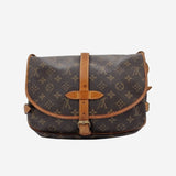 MONOGRAM CANVAS SAUMUR 30 taske fra brand: LOUIS VUITTON - We Do Vintage