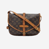 MONOGRAM CANVAS SAUMUR 30 taske fra brand: LOUIS VUITTON - We Do Vintage