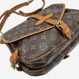 MONOGRAM CANVAS SAUMUR 30 taske fra brand: LOUIS VUITTON - We Do Vintage