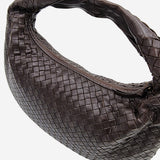 MEDIUM MØRKEBRUN CLASSIC VENETA HOBO taske fra brand: BOTTEGA VENETA - We Do Vintage