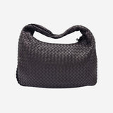 MEDIUM MØRKEBRUN CLASSIC VENETA HOBO taske fra brand: BOTTEGA VENETA - We Do Vintage