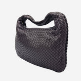 MEDIUM MØRKEBRUN CLASSIC VENETA HOBO taske fra brand: BOTTEGA VENETA - We Do Vintage
