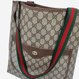 DIAMANTE CANVAS TOTE taske fra brand: GUCCI - We Do Vintage