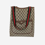 DIAMANTE CANVAS TOTE taske fra brand: GUCCI - We Do Vintage