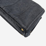 SORT DENIM CANAPA TOTE MEDIUM taske fra brand: PRADA - We Do Vintage