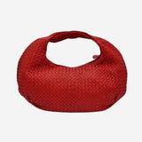 EKSTRA LARGE RØD BELLY HOBO taske fra brand: BOTTEGA VENETA - We Do Vintage