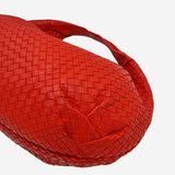 EKSTRA LARGE RØD BELLY HOBO taske fra brand: BOTTEGA VENETA - We Do Vintage