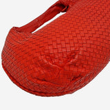 EKSTRA LARGE RØD BELLY HOBO taske fra brand: BOTTEGA VENETA - We Do Vintage