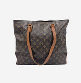 MONOGRAM CANVAS CABAS MEZZO taske fra brand: LOUIS VUITTON - We Do Vintage