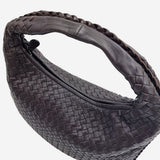 MEDIUM MØRKEBRUN CLASSIC VENETA HOBO taske fra brand: BOTTEGA VENETA - We Do Vintage