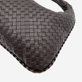 MEDIUM MØRKEBRUN CLASSIC VENETA HOBO taske fra brand: BOTTEGA VENETA - We Do Vintage