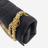 VINTAGE JERSEY FULL FLAP reissue chain taske fra brand: CHANEL - We Do Vintage