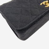 VINTAGE JERSEY FULL FLAP reissue chain taske fra brand: CHANEL - We Do Vintage