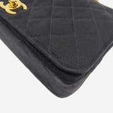 VINTAGE JERSEY FULL FLAP reissue chain taske fra brand: CHANEL - We Do Vintage