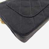 VINTAGE JERSEY FULL FLAP reissue chain taske fra brand: CHANEL - We Do Vintage