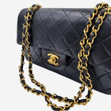 CLASSIC DOUBLE FLAP SMALL taske fra brand: CHANEL - We Do Vintage