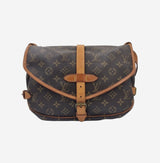 MONOGRAM CANVAS SAUMUR 30 taske fra brand: LOUIS VUITTON - We Do Vintage
