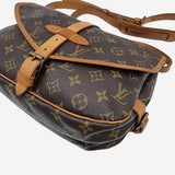 MONOGRAM CANVAS SAUMUR 30 taske fra brand: LOUIS VUITTON - We Do Vintage
